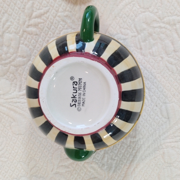 Sakura Debbie Mumm Hand-painted Teapot - Picture 8 of 11